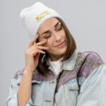 Sipesta Embroidered Beanie - Image 5